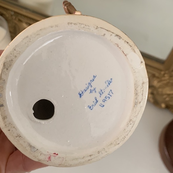 Vintage‎ Erich Stauffer COUNTRY OUTING U 8517 Girl Ceramic Figurine - Picture 8 of 9